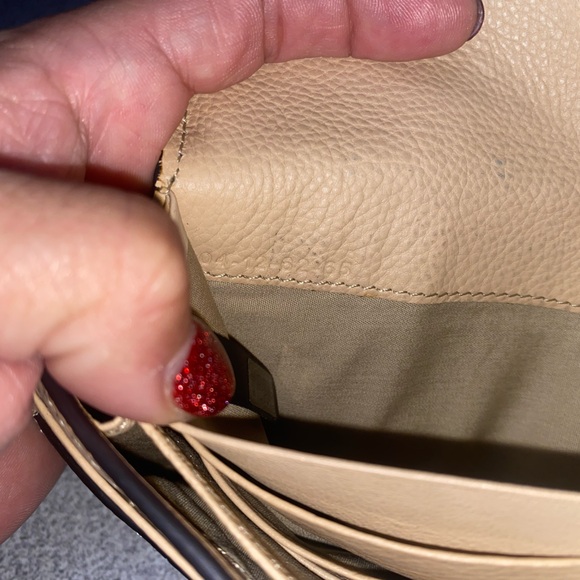 EUC Chloé Elsie Cream Continental Turn-Lock Leather Wallet - Picture 11 of 15